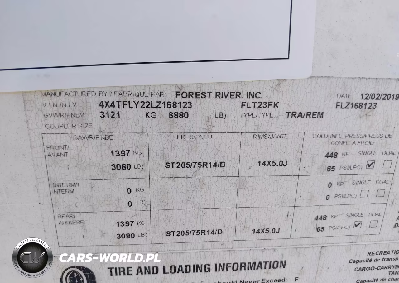 2020 Forest River 23Fl - Flagstaff Shamrock VIN:4X4TFLY22LZ168123 - 9