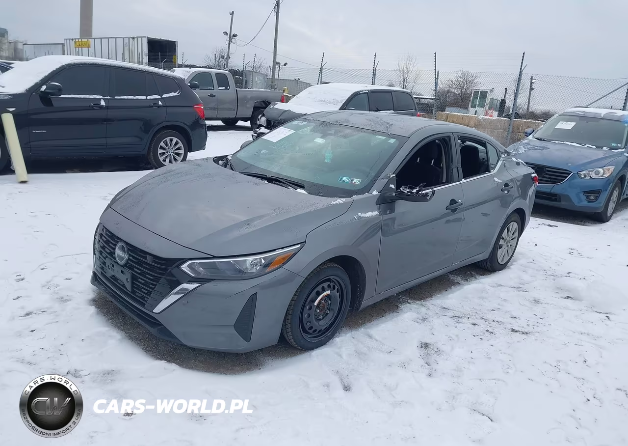 2024 Nissan Sentra S Xtronic Cvt VIN:3N1AB8BV9RY286216 - 2