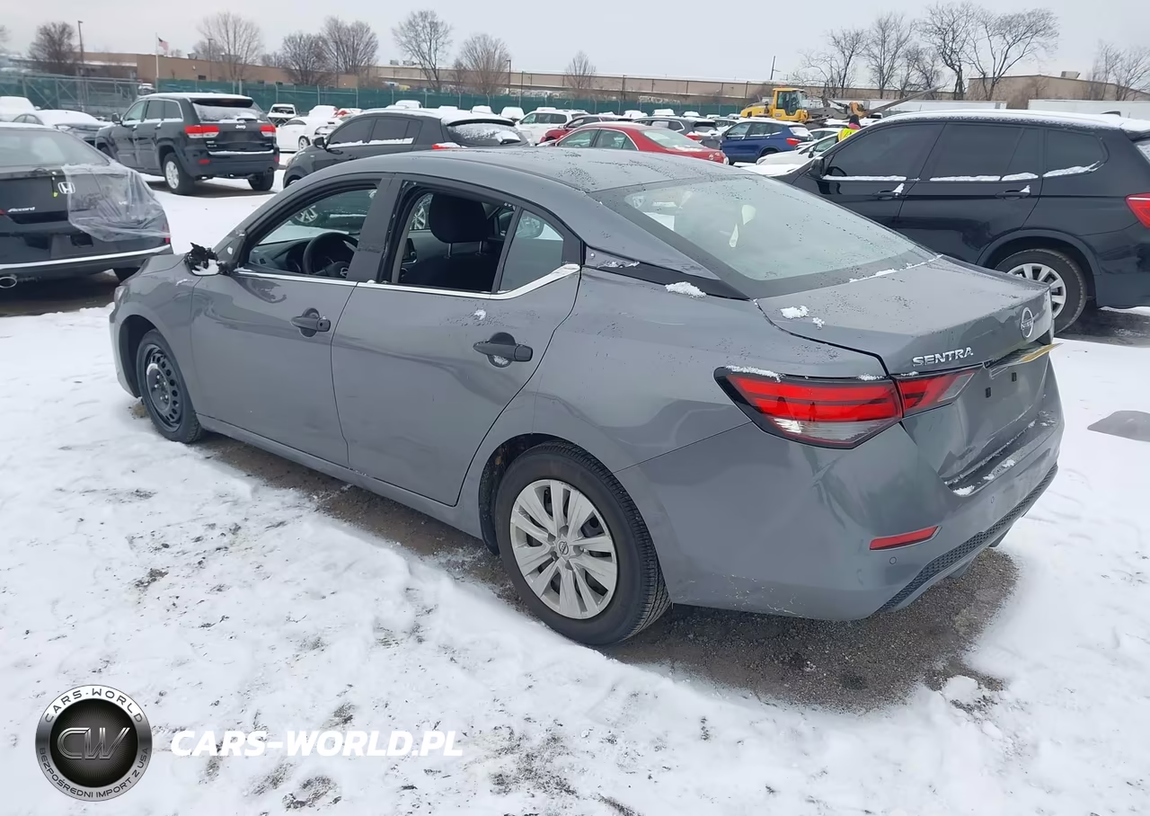 2024 Nissan Sentra S Xtronic Cvt VIN:3N1AB8BV9RY286216 - 3