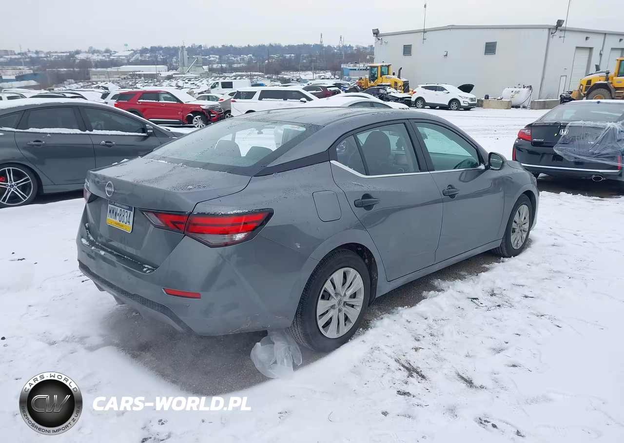 2024 Nissan Sentra S Xtronic Cvt VIN:3N1AB8BV9RY286216 - 4