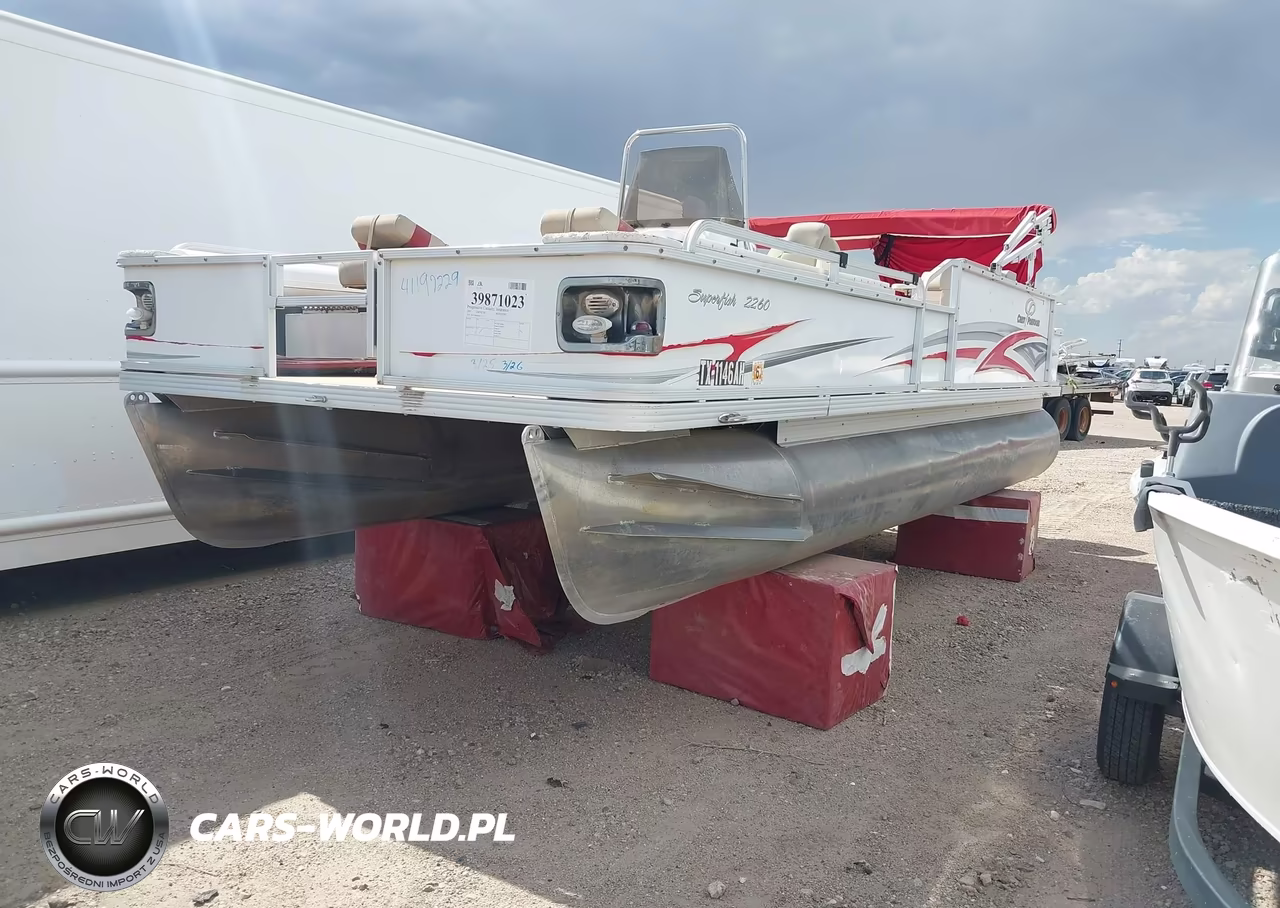 2007 Crest Iii Pontoon VIN:MAU00059G607 - 2