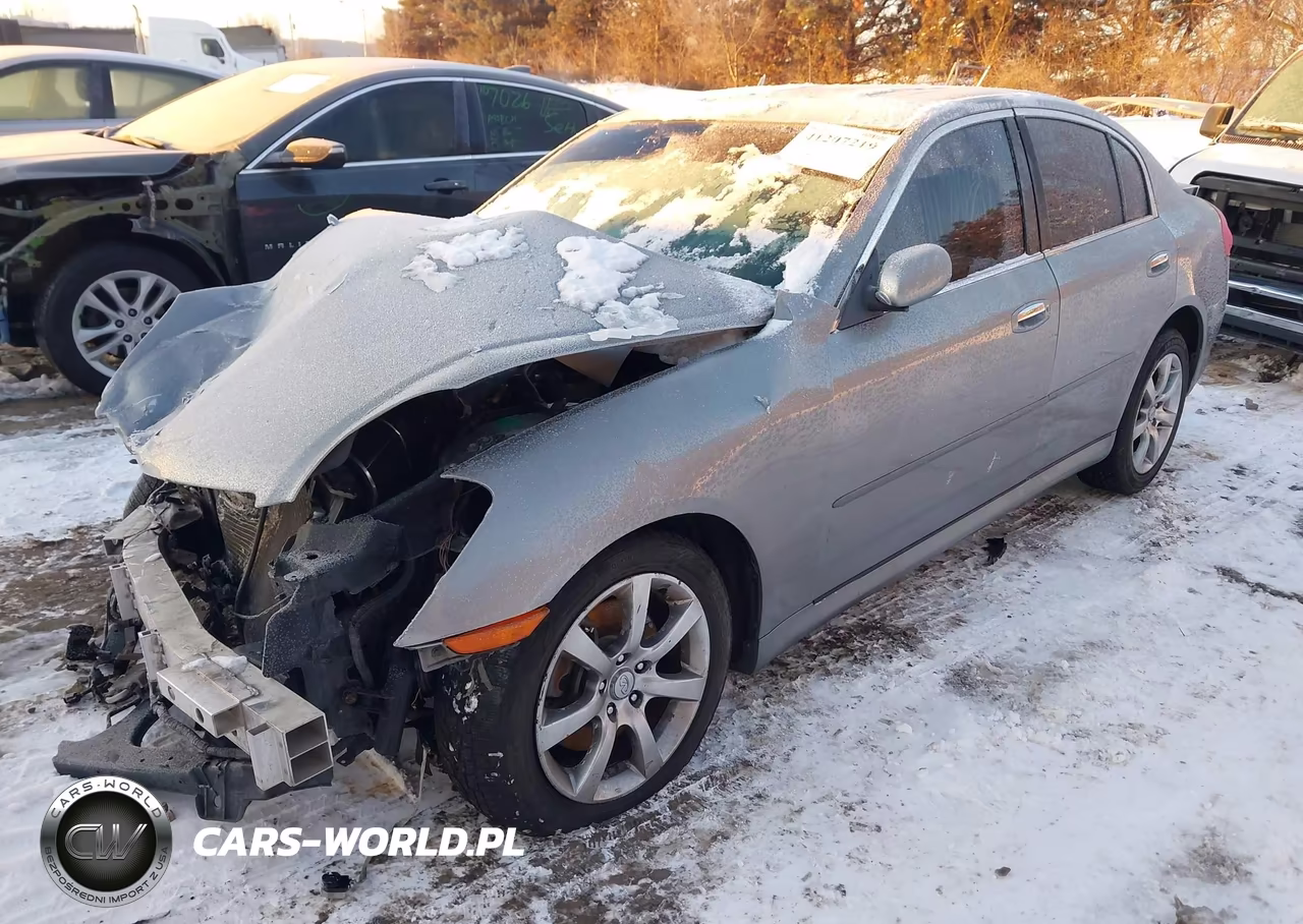 2006 Infiniti G35X VIN:JNKCV51F86M616771 - 2