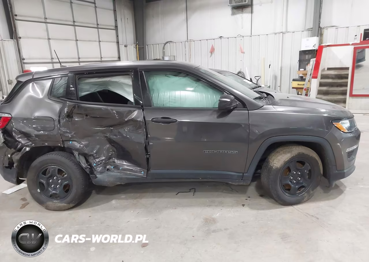 2019 Jeep Compass Sport Fwd VIN:3C4NJCAB1KT809680 - 14