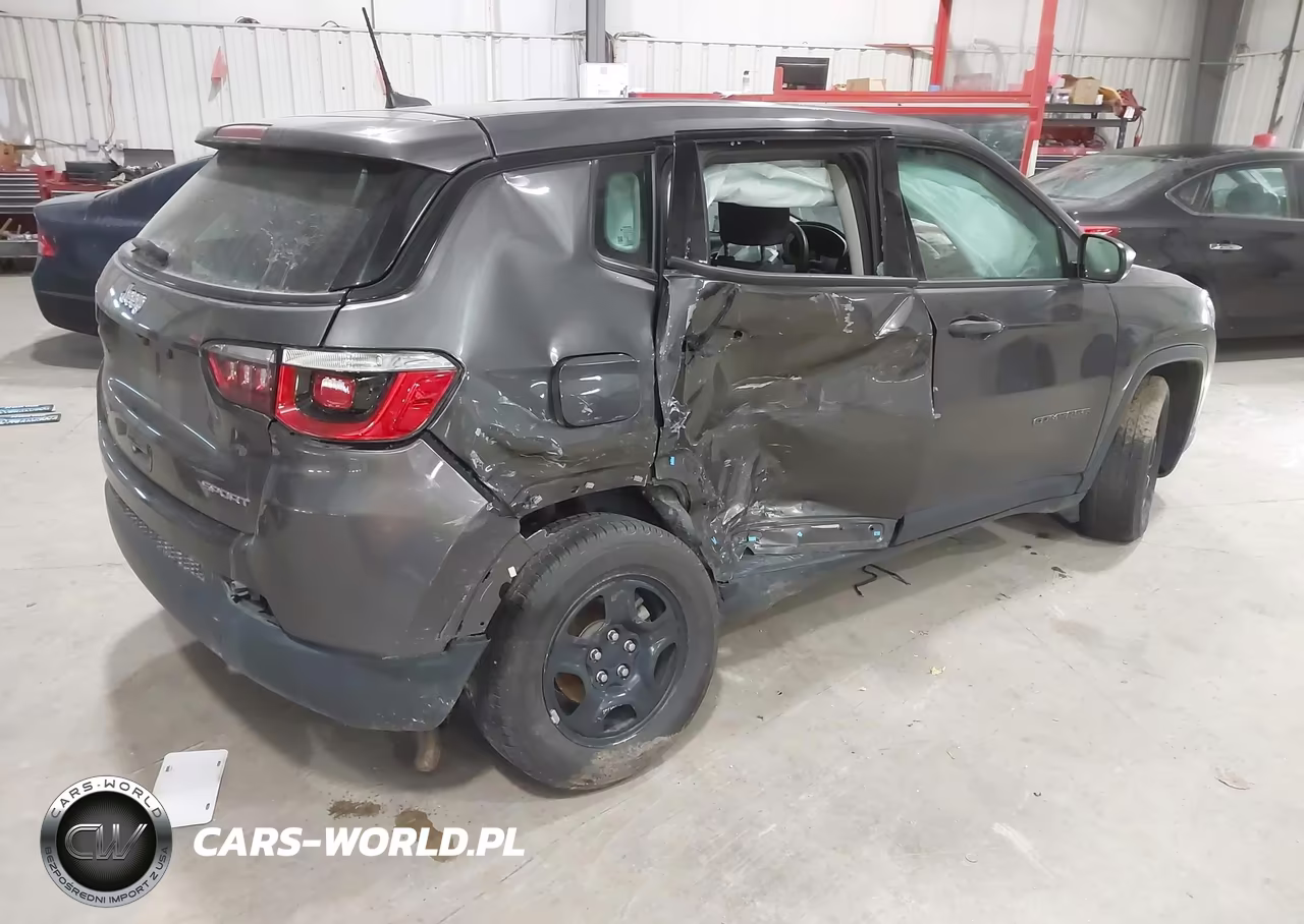 2019 Jeep Compass Sport Fwd VIN:3C4NJCAB1KT809680 - 4