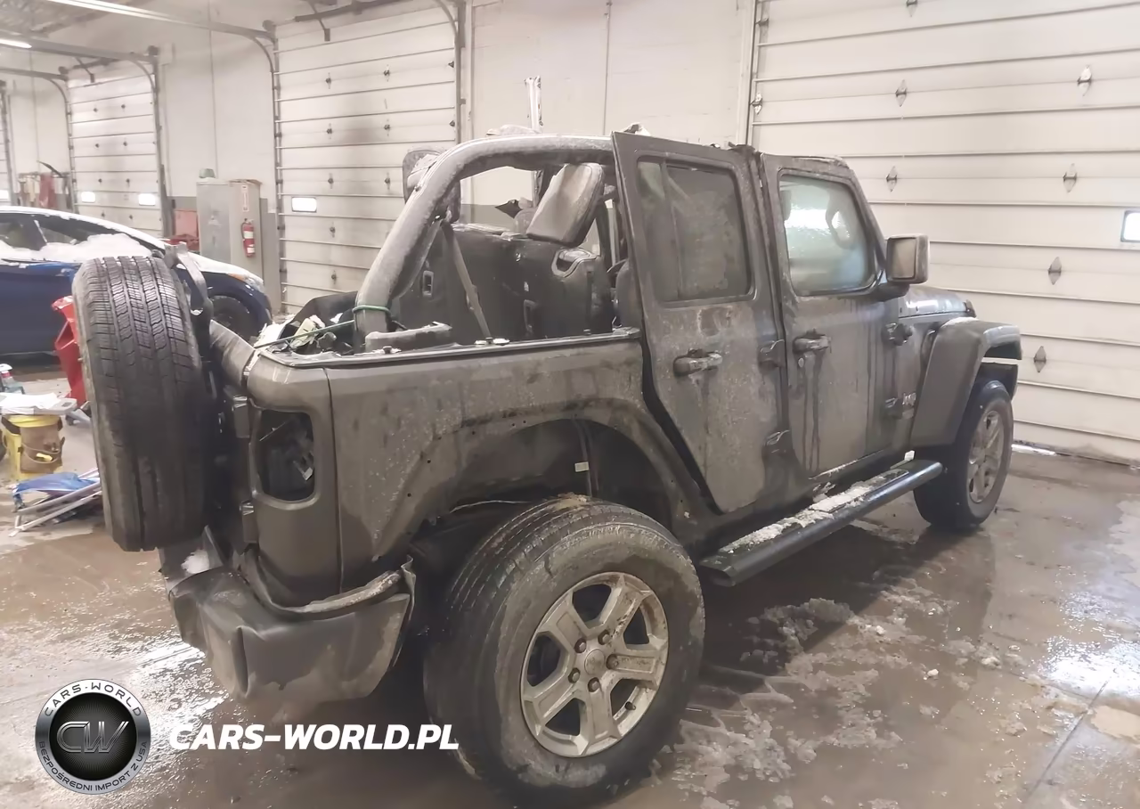 2019 Jeep Wrangler Unlimited Sport S 4X4 VIN:1C4HJXDG5KW577008 - 4