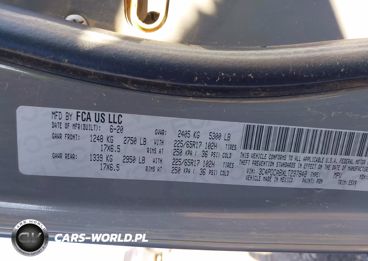 2020 Dodge Journey Se Value VIN:3C4PDCABXLT237848 - 9