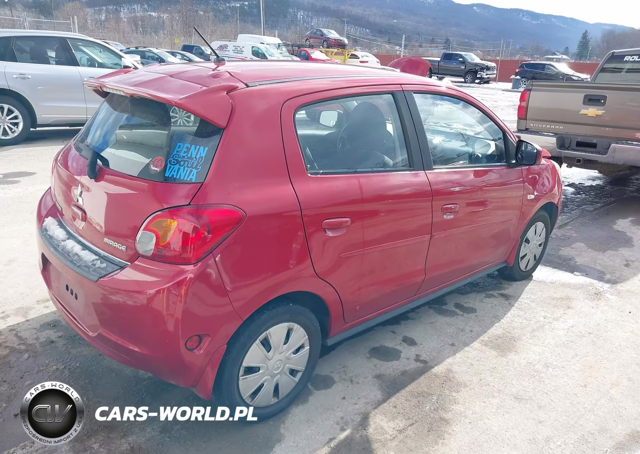 2015 Mitsubishi Mirage De-Rf VIN:ML32A3HJ6FH036972 - 4
