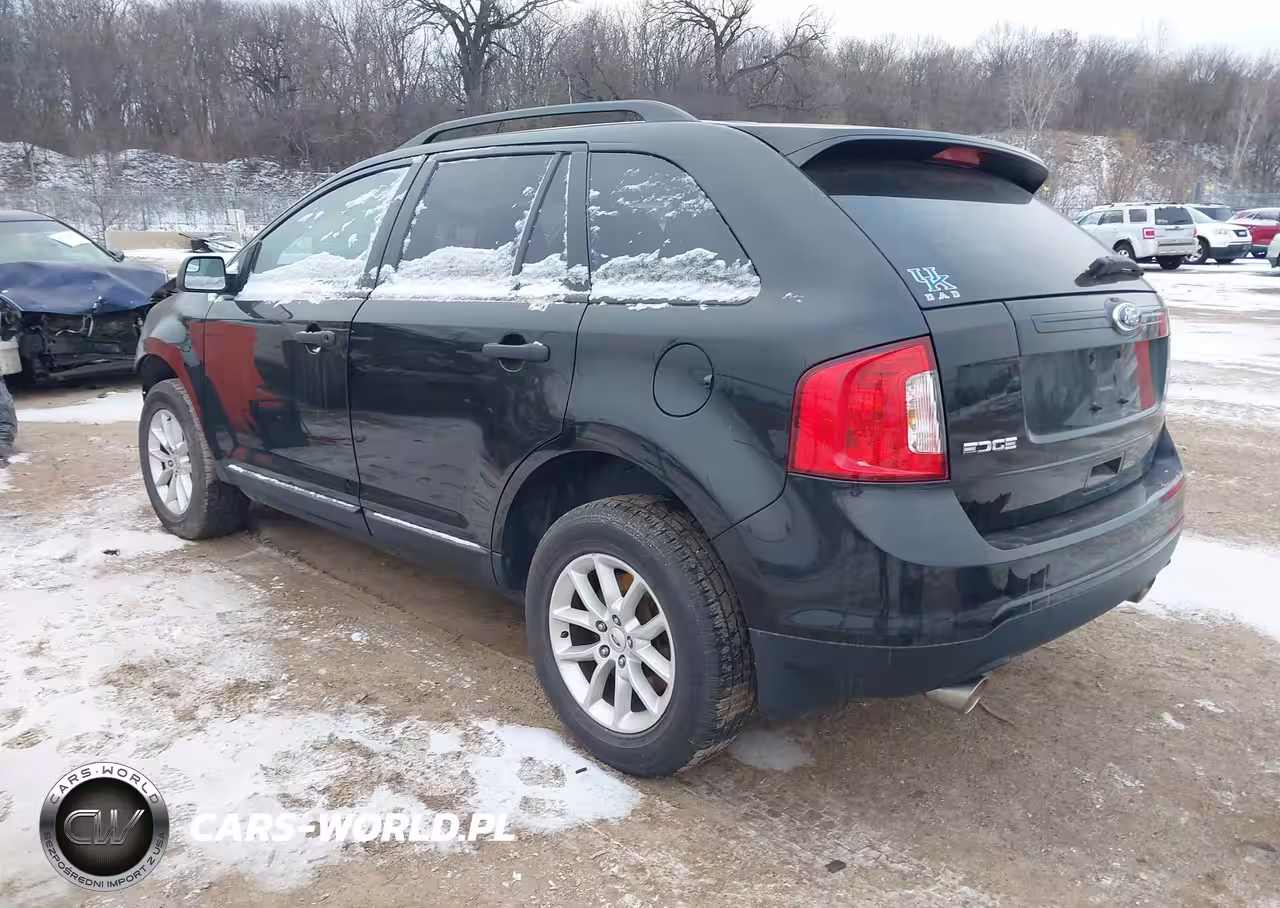 2014 Ford Edge Se VIN:2FMDK3GC1EBB11011 - 3