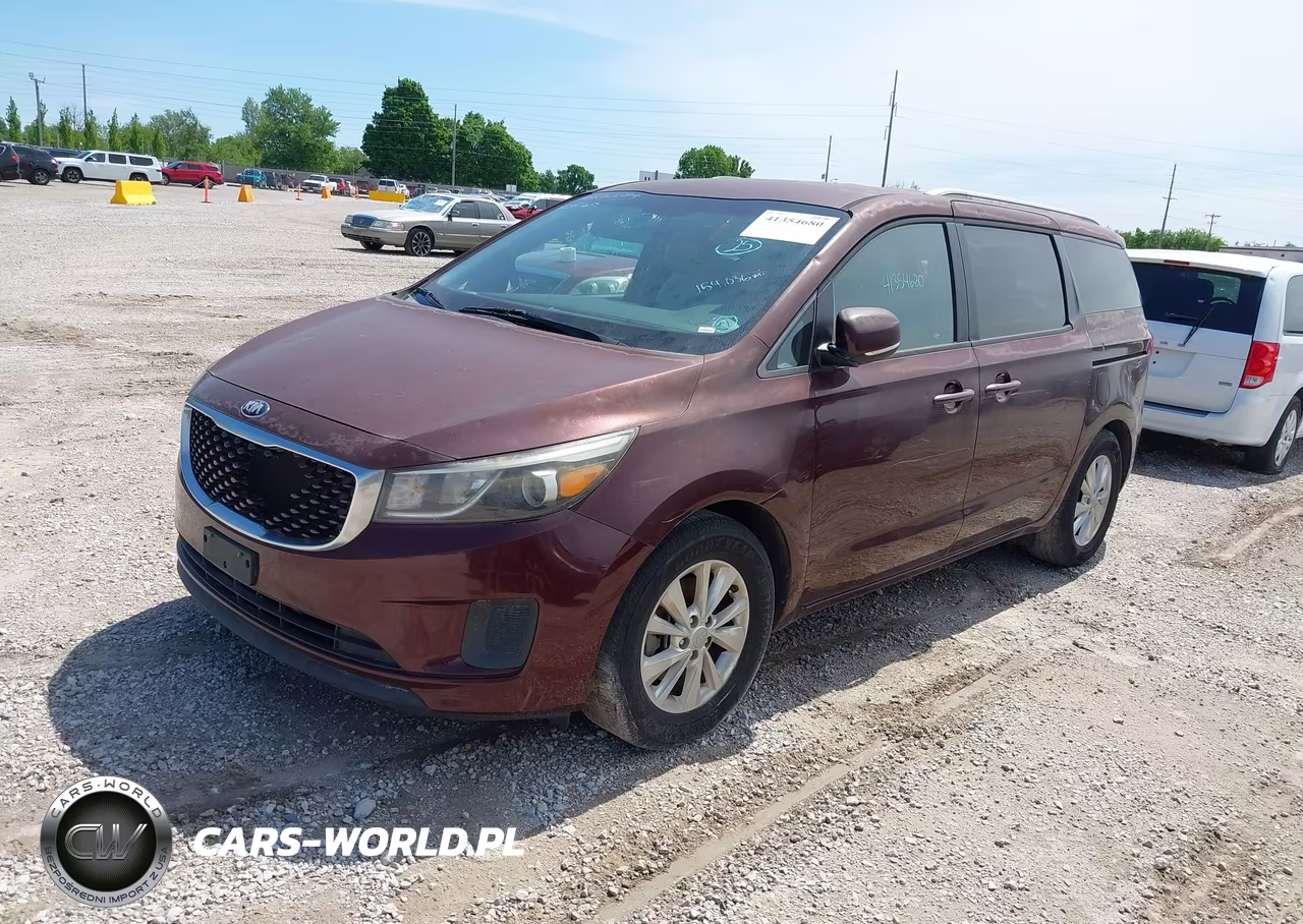 2016 Kia Sedona Lx VIN:KNDMB5C10G6121308 - 2