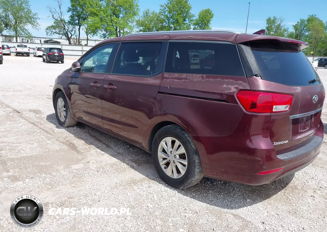2016 Kia Sedona Lx VIN:KNDMB5C10G6121308 - 3