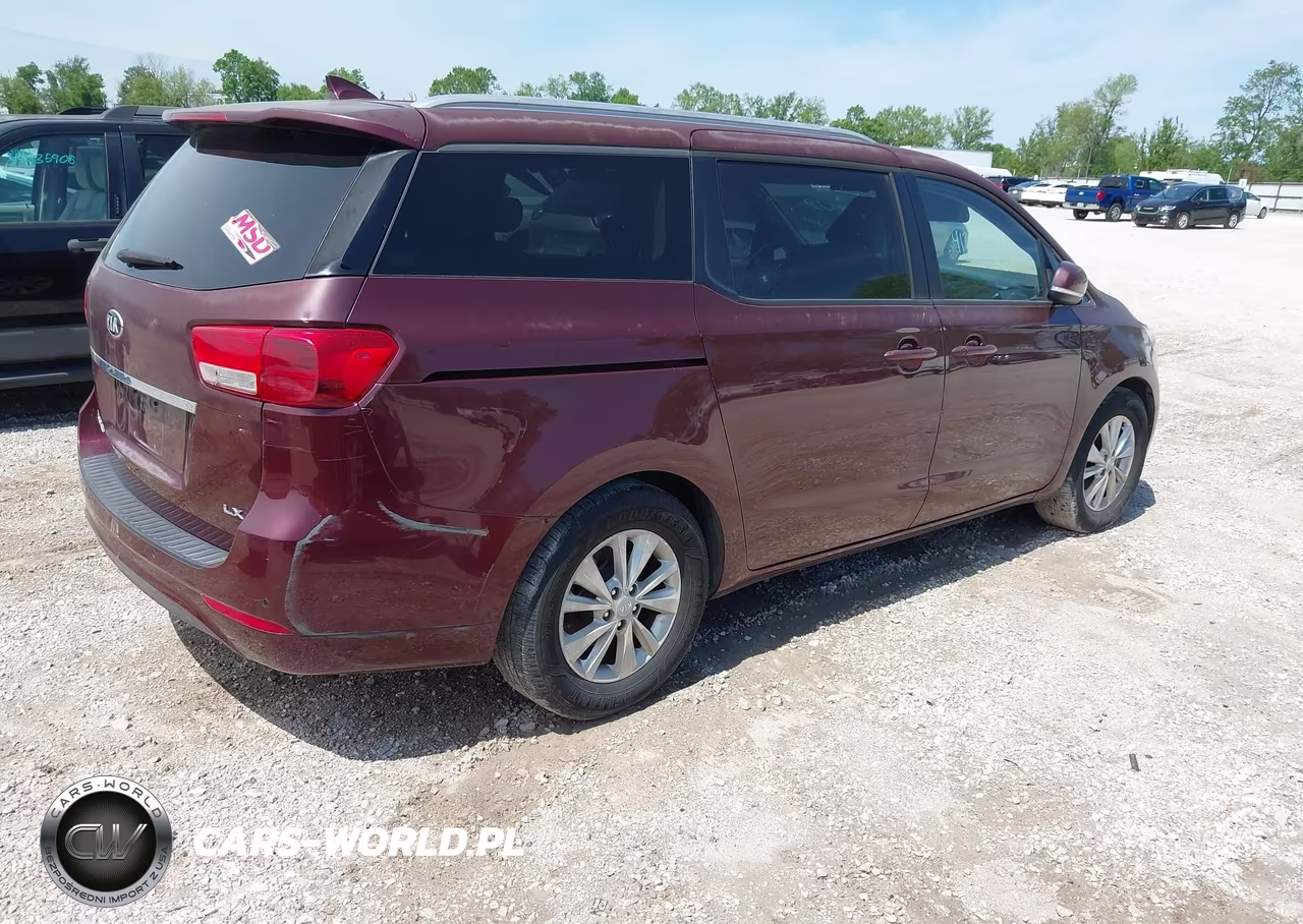 2016 Kia Sedona Lx VIN:KNDMB5C10G6121308 - 4