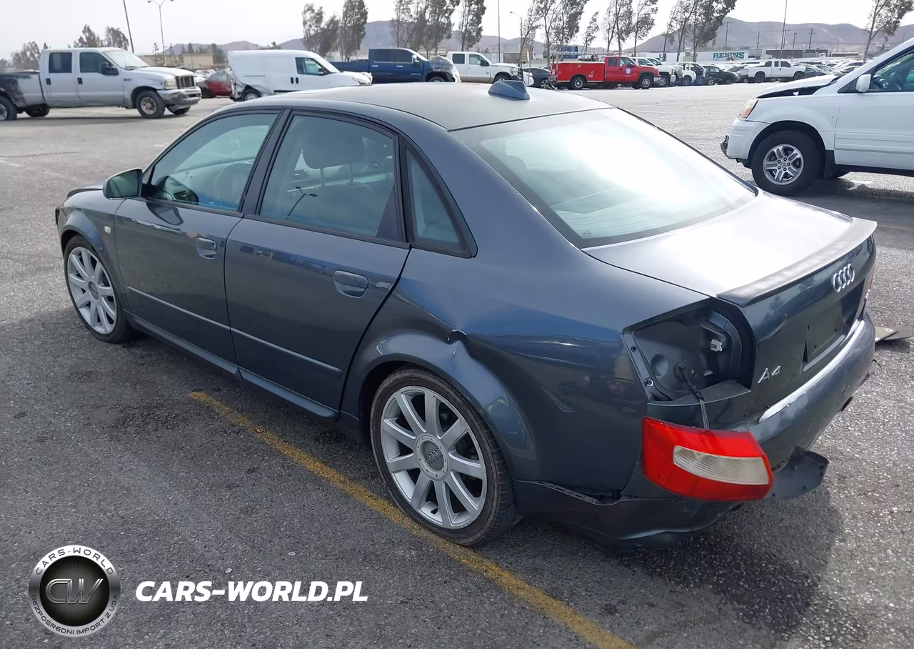 2004 Audi A4 1.8T VIN:WAUJC68E44A214310 - 3