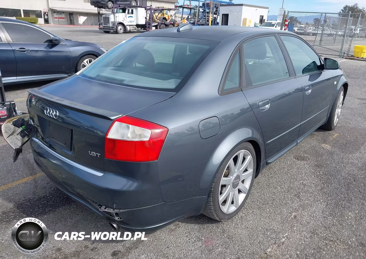 2004 Audi A4 1.8T VIN:WAUJC68E44A214310 - 4