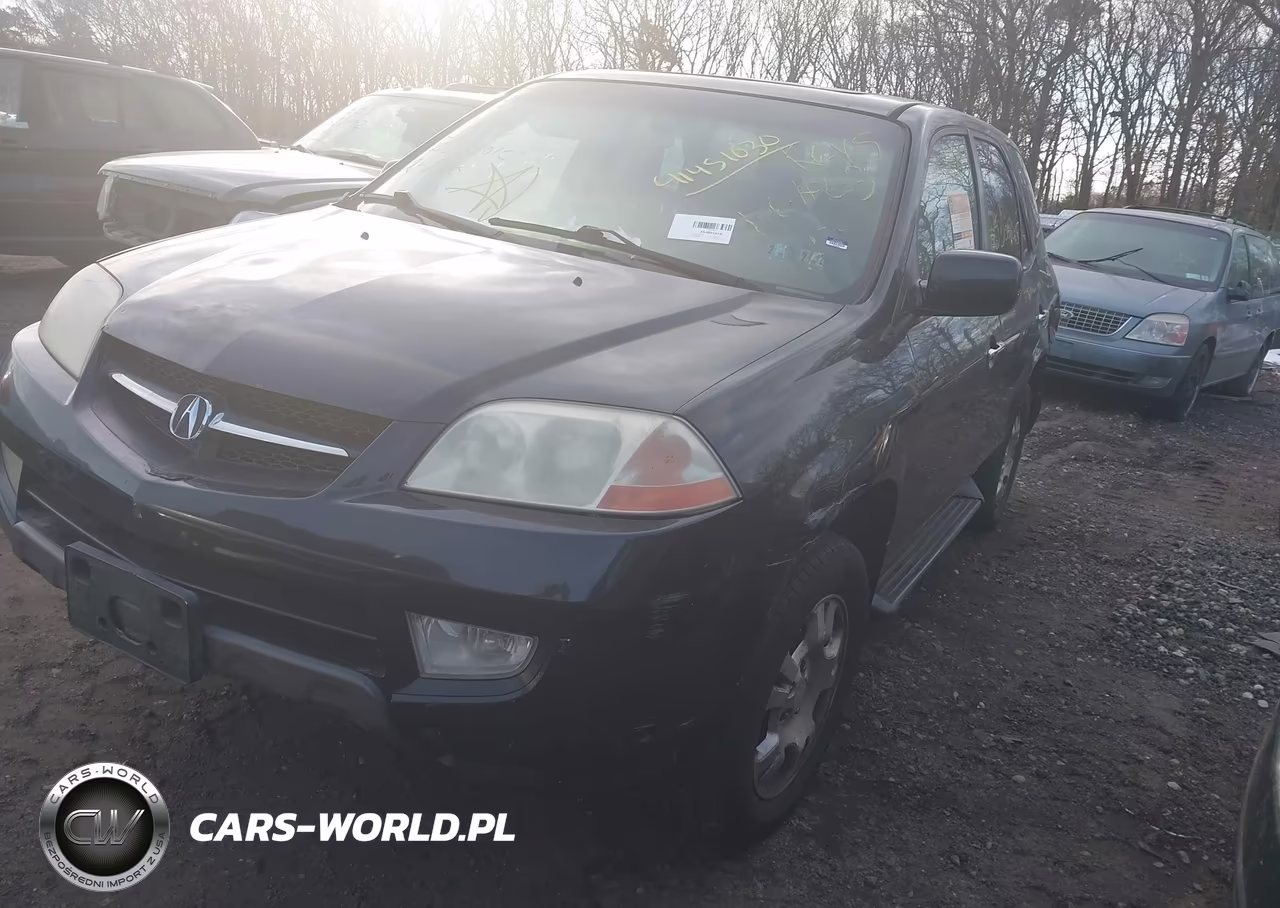 2001 Acura Mdx VIN:2HNYD18221H540587 - 2