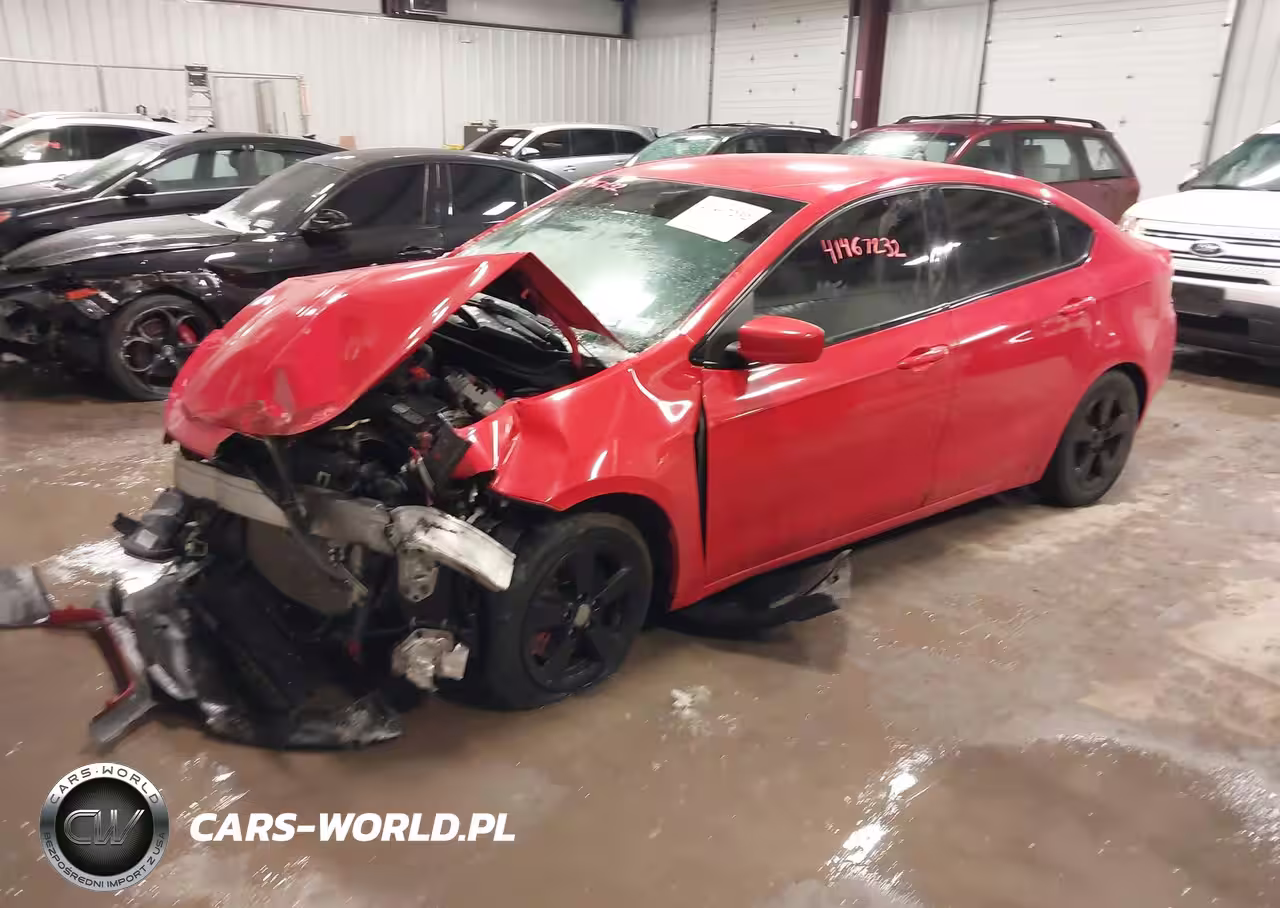 2016 Dodge Dart Sxt VIN:1C3CDFBB0GD766997 - 2