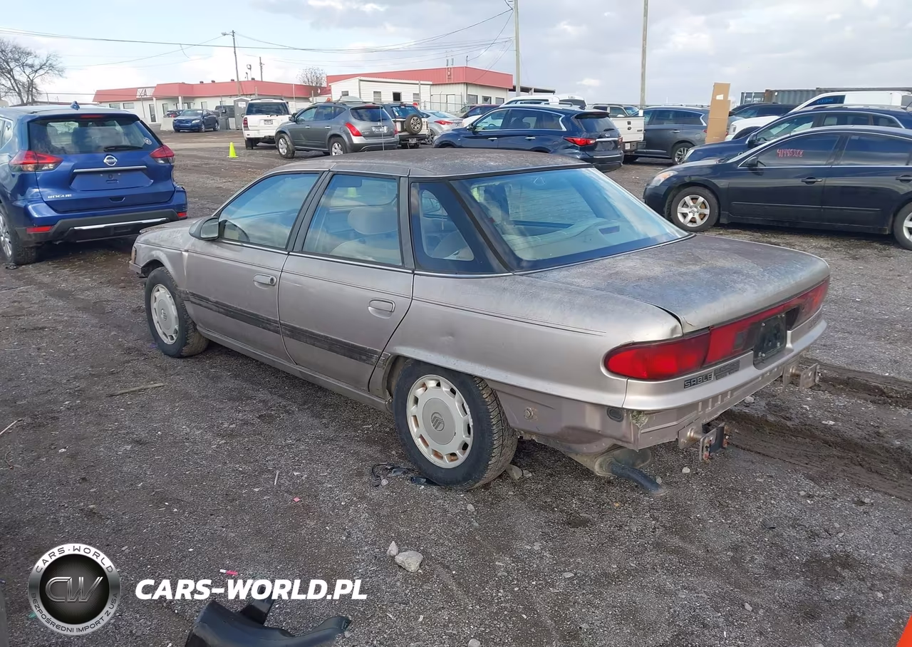1995 Mercury Sable Gs VIN:1MELM50U3SA630124 - 3