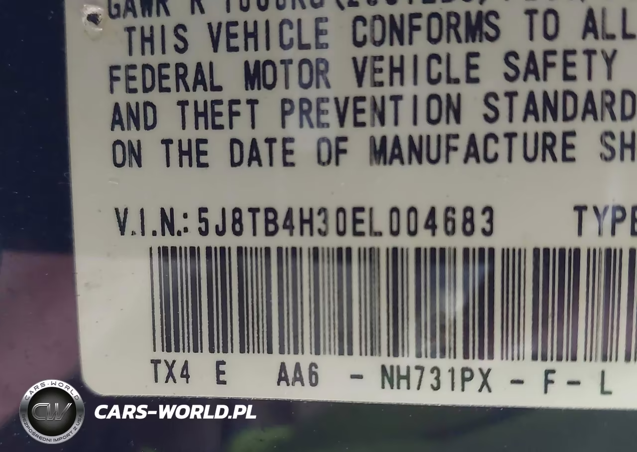 2014 Acura Rdx VIN:5J8TB4H30EL004683 - 9