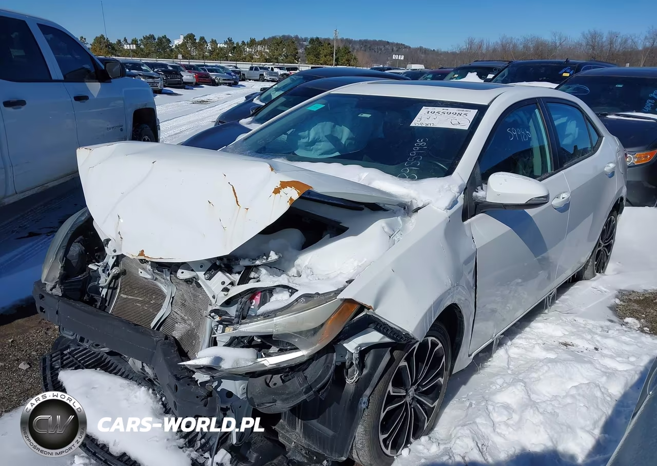 2016 Toyota Corolla S Plus VIN:5YFBURHE3GP460075 - 2
