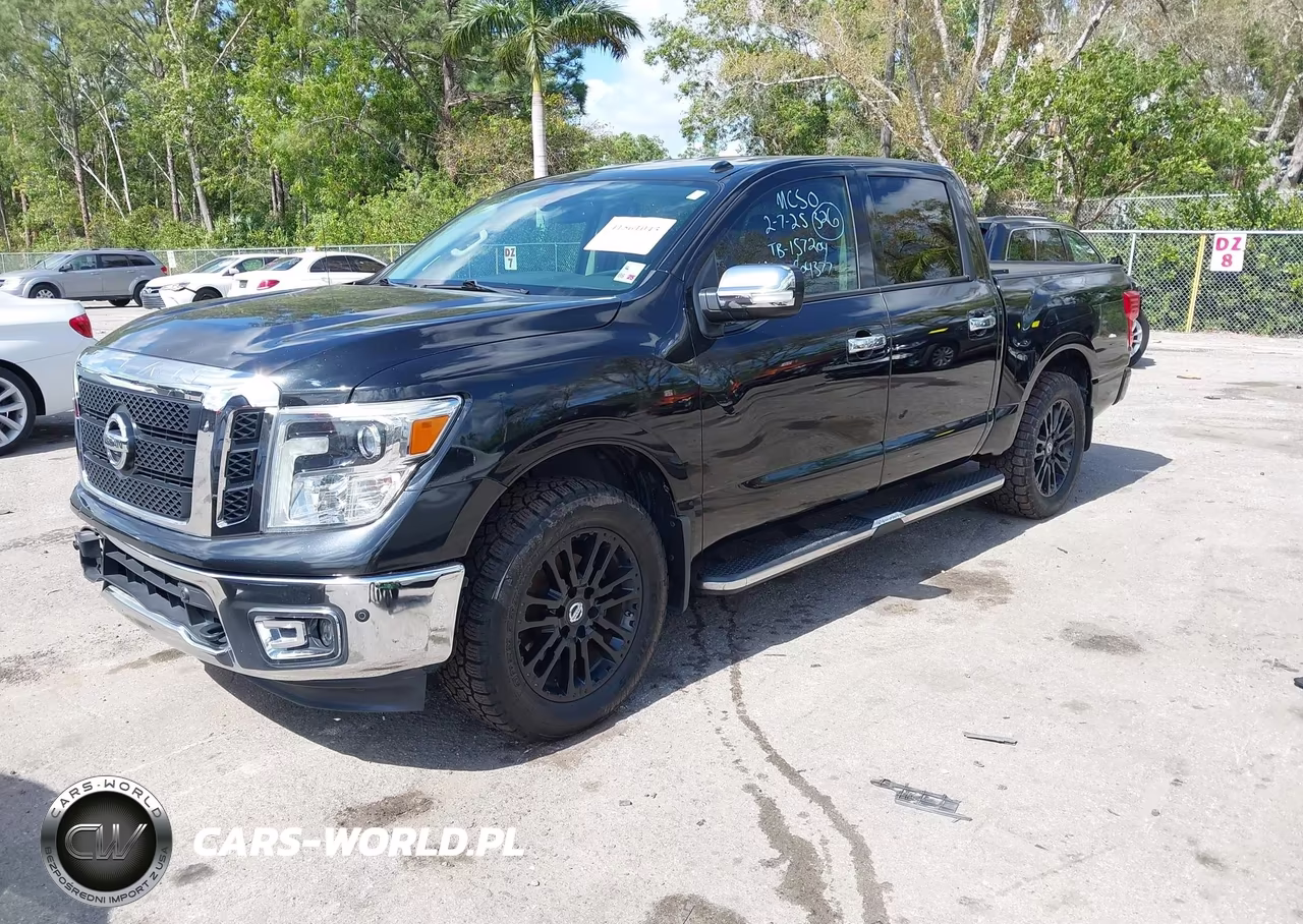 2018 Nissan Titan Sl VIN:1N6AA1E64JN504377 - 2