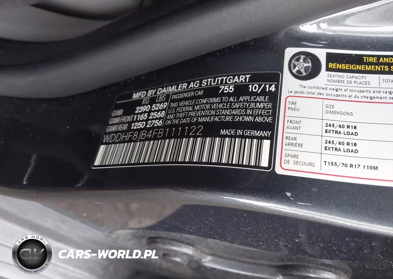 2015 Mercedes-Benz E 350 4Matic VIN:WDDHF8JB4FB111122 - 9