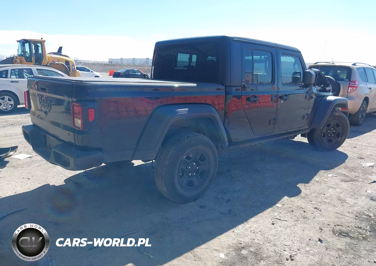 2023 Jeep Gladiator Sport 4X4 VIN:1C6HJTAG0PL574465 - 4