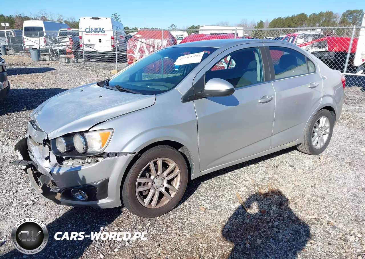 2012 Chevrolet Sonic 2Lt VIN:1G1JC5SH4C4184683 - 2