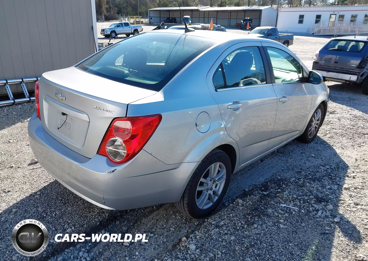2012 Chevrolet Sonic 2Lt VIN:1G1JC5SH4C4184683 - 4