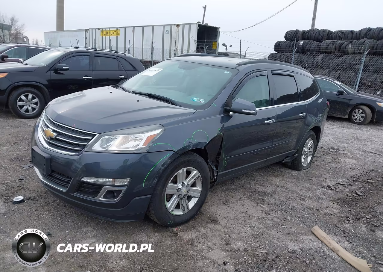2014 Chevrolet Traverse 2Lt VIN:1GNKVHKD6EJ233124 - 2