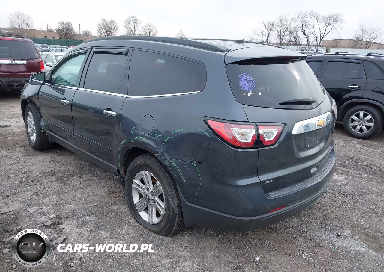 2014 Chevrolet Traverse 2Lt VIN:1GNKVHKD6EJ233124 - 3