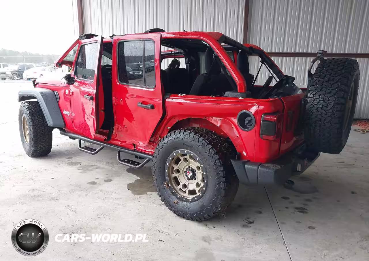 2019 Jeep Wrangler Unlimited Sport S 4X4 VIN:1C4HJXDN6KW537535 - 3