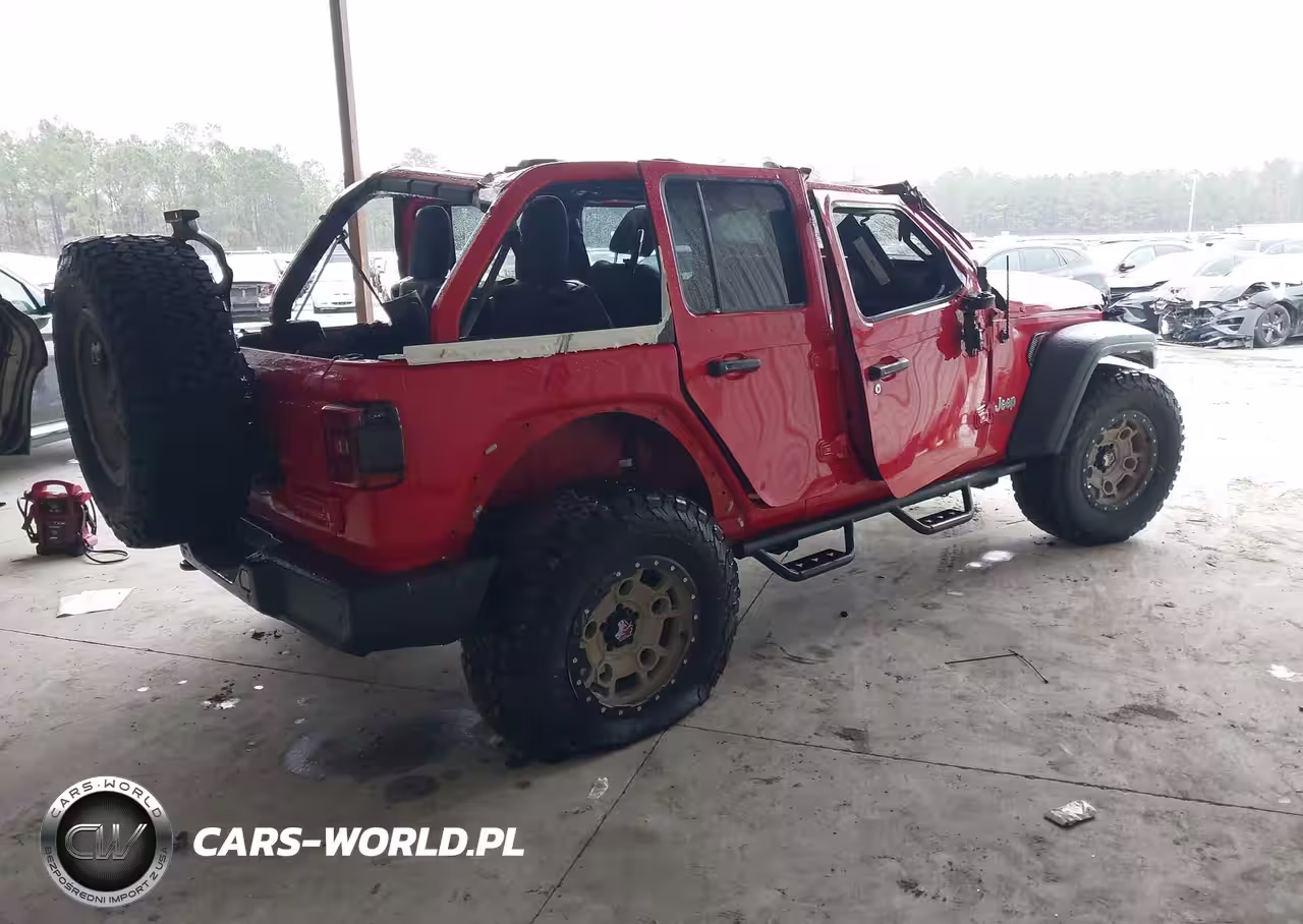 2019 Jeep Wrangler Unlimited Sport S 4X4 VIN:1C4HJXDN6KW537535 - 4