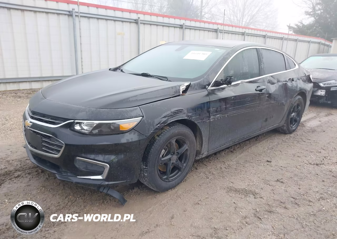 2016 Chevrolet Malibu Ls VIN:1G1ZB5ST6GF334510 - 2