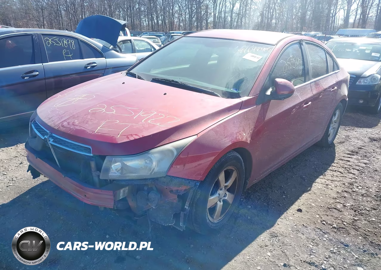 2011 Chevrolet Cruze 1Lt VIN:1G1PF5S97B7165102 - 2