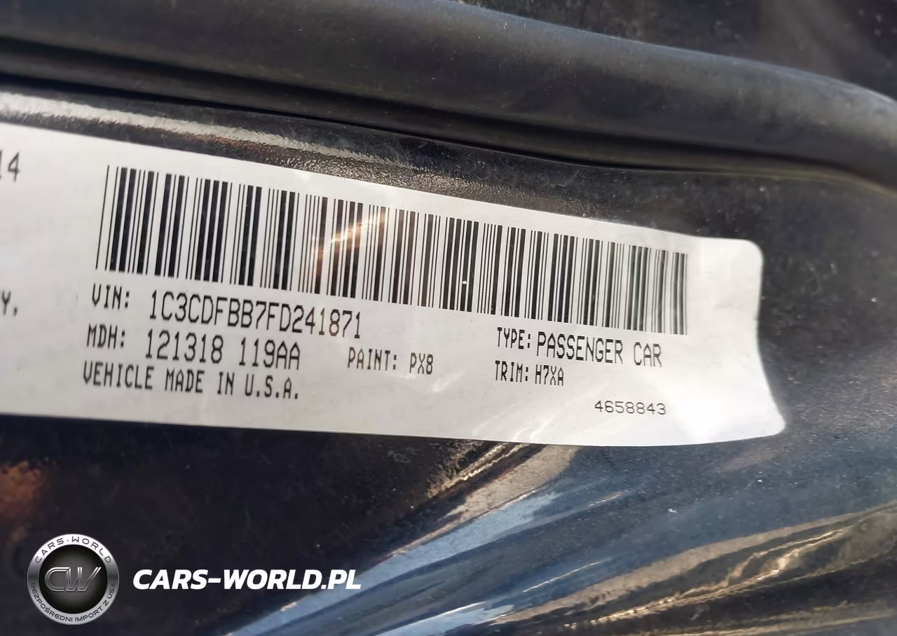 2015 Dodge Dart Sxt VIN:1C3CDFBB7FD241871 - 9