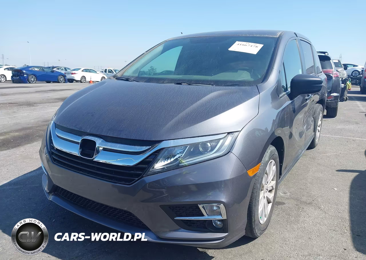2019 Honda Odyssey Lx VIN:5FNRL6H24KB086490 - 2
