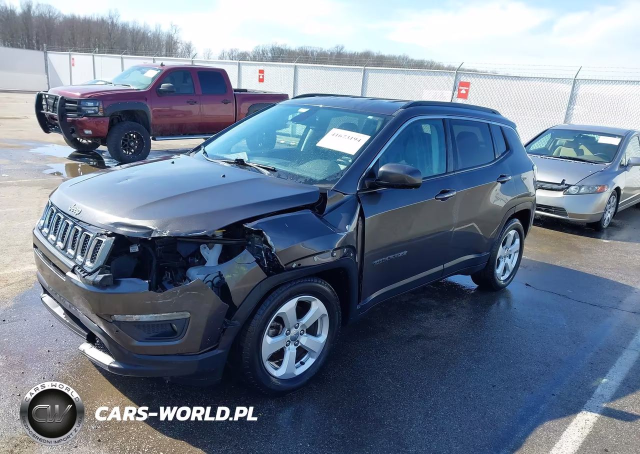 2019 Jeep Compass Latitude Fwd VIN:3C4NJCBB0KT677302 - 2