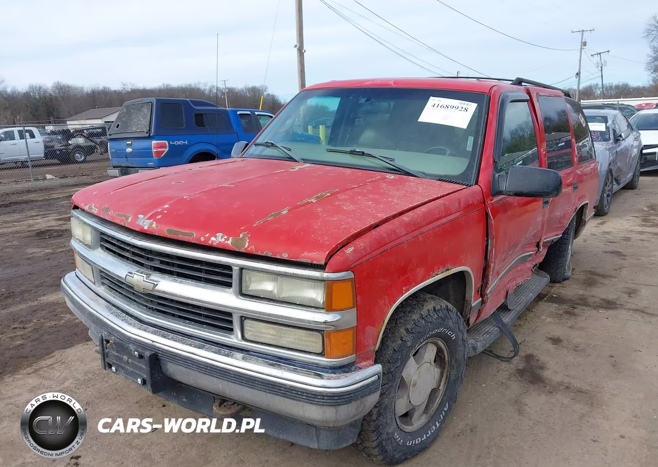 1999 Chevrolet Tahoe Ls VIN:1GNEK13R6XJ343987 - 2