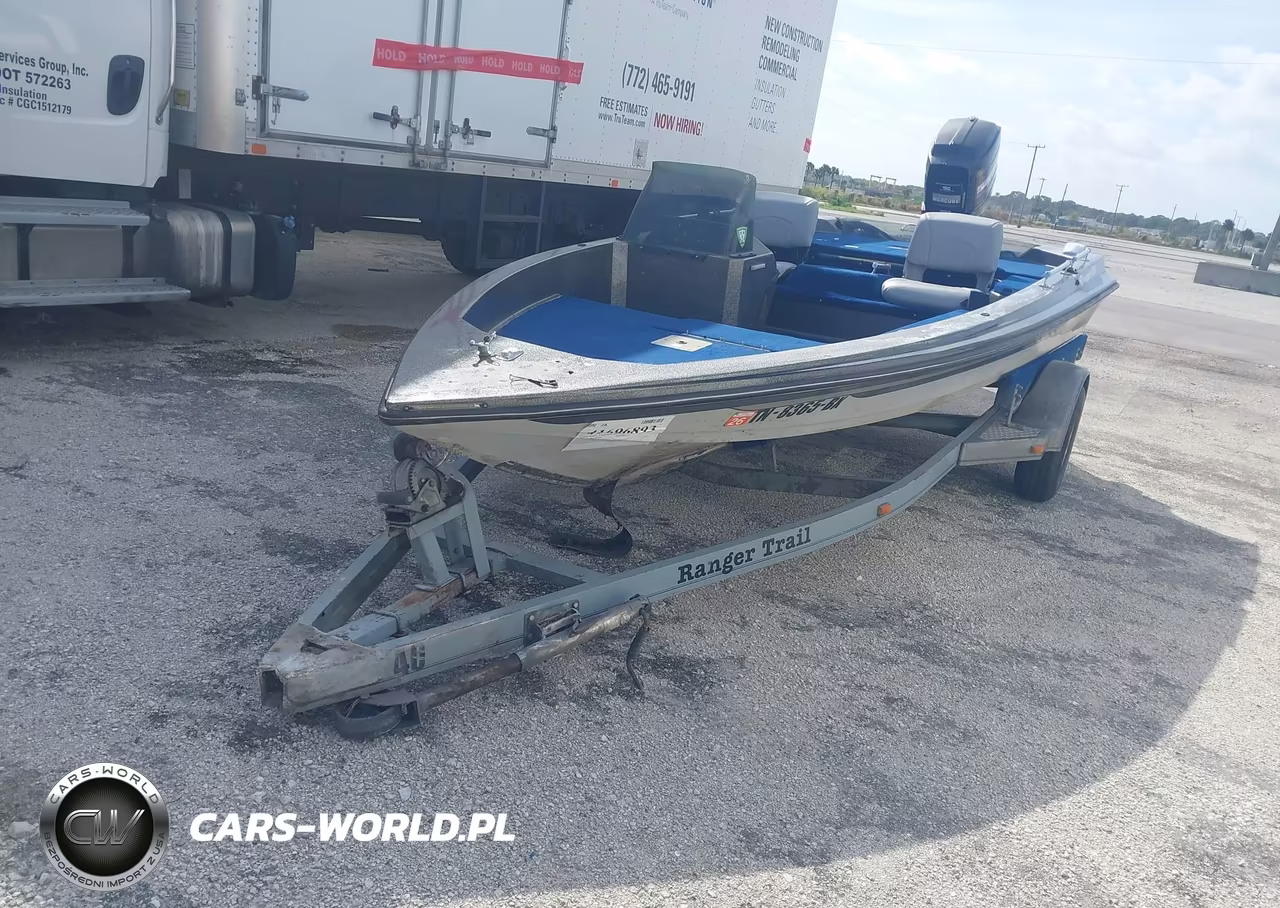 1986 Ranger Bassboat VIN:RNG85434B585 - 2