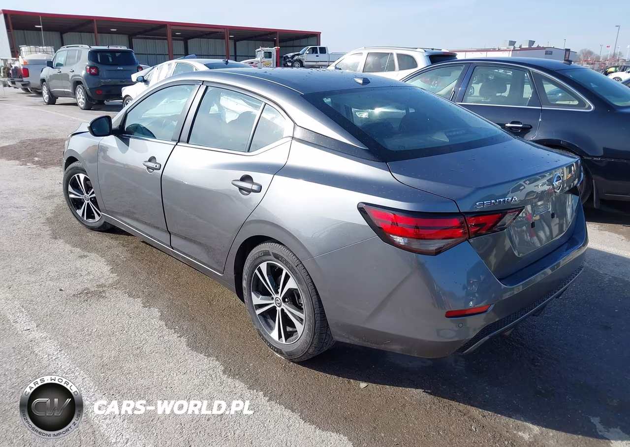 2022 Nissan Sentra Sv Xtronic Cvt VIN:3N1AB8CV7NY288345 - 3