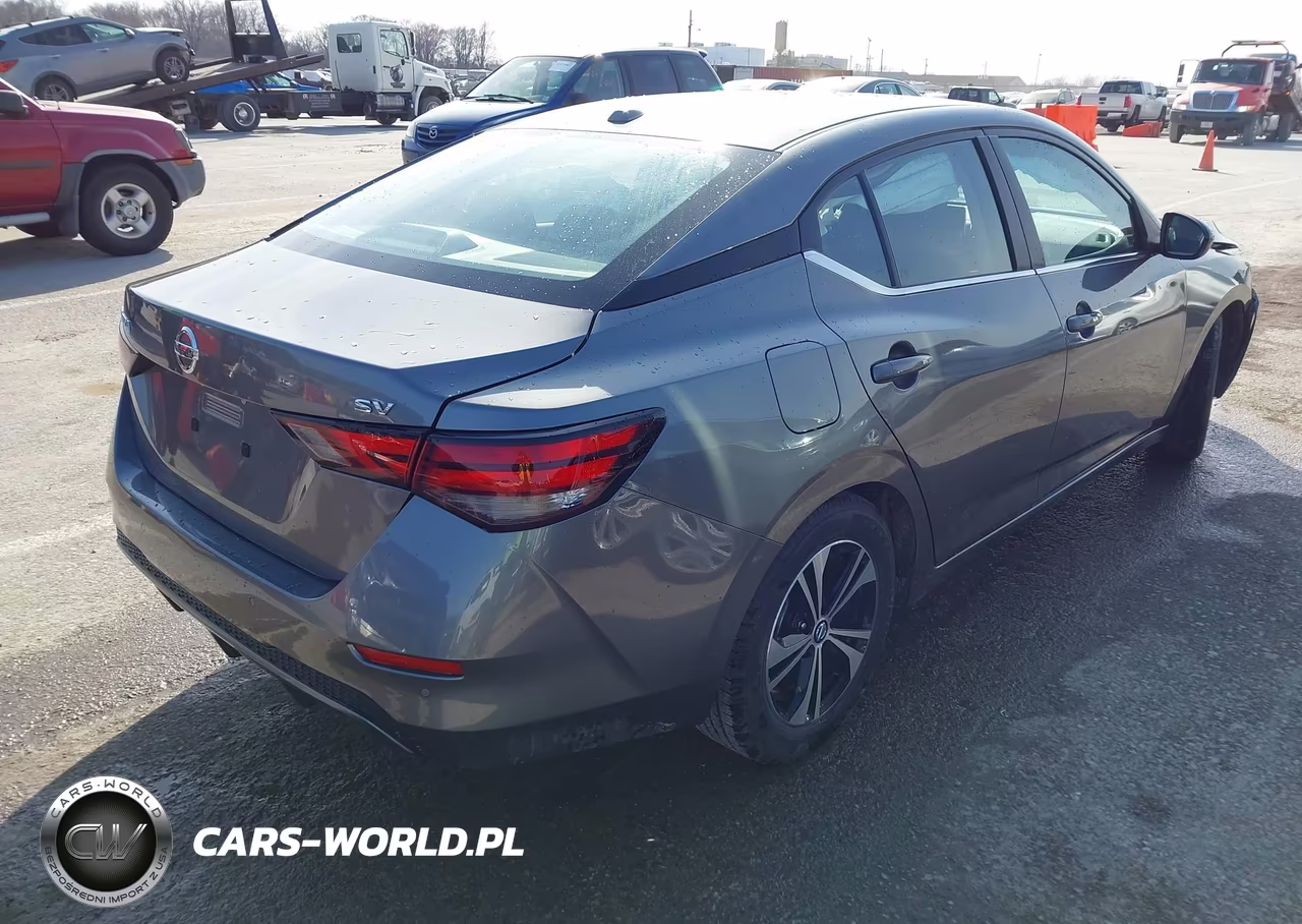 2022 Nissan Sentra Sv Xtronic Cvt VIN:3N1AB8CV7NY288345 - 4