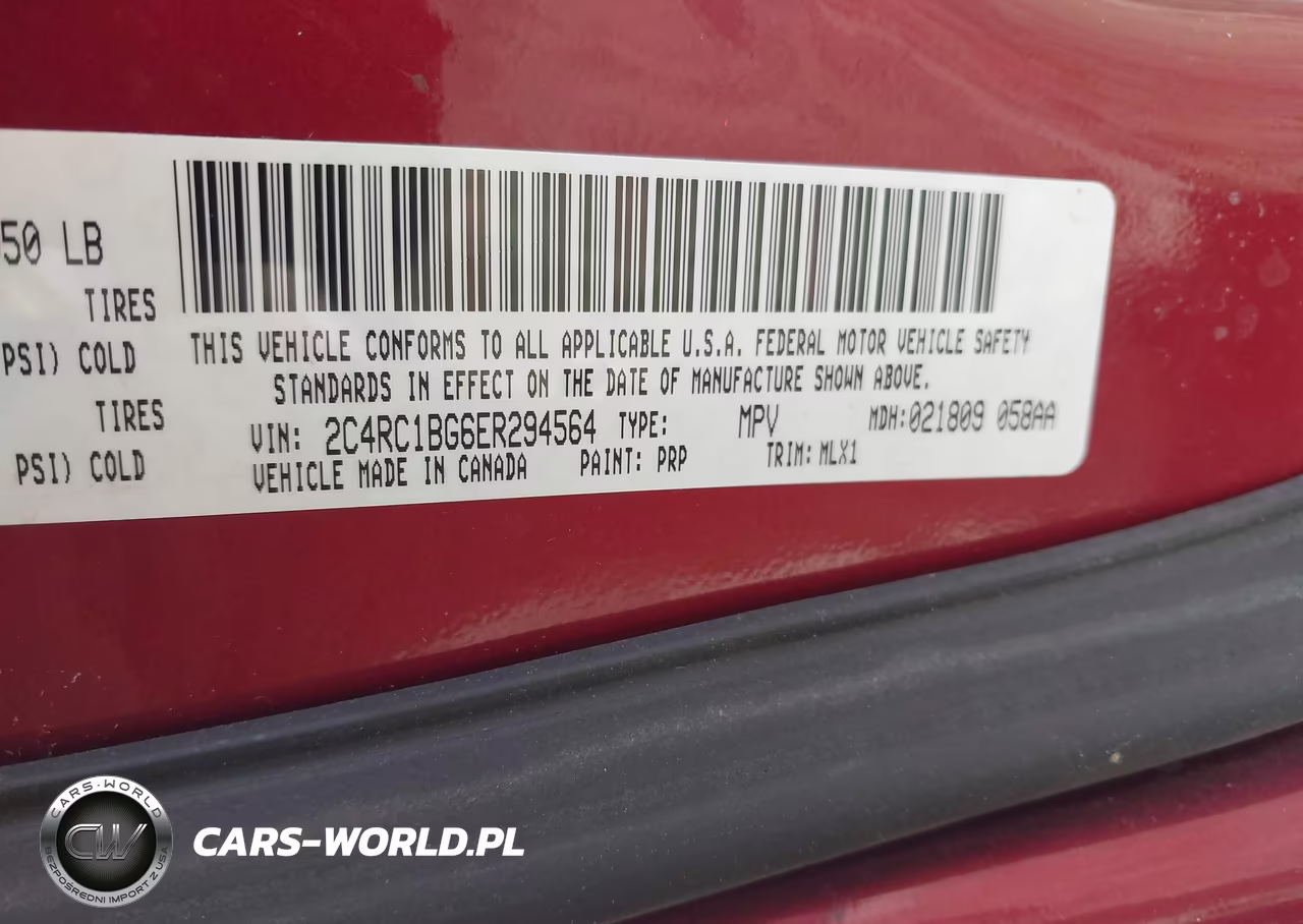 2014 Chrysler Town & Country Touring VIN:2C4RC1BG6ER294564 - 9