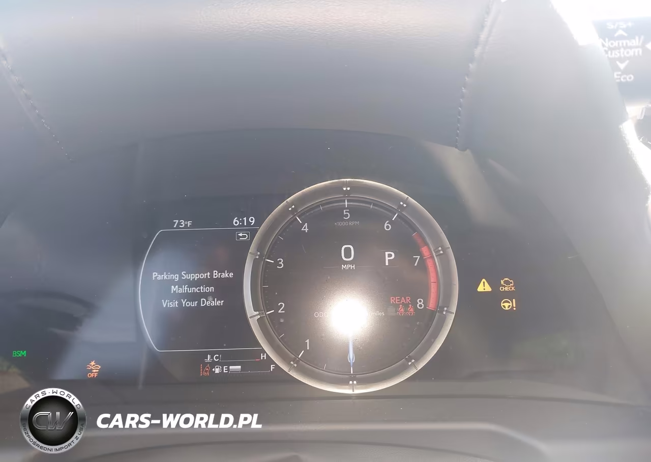 2019 Lexus Es 350 F Sport VIN:58ABZ1B15KU003907 - 7