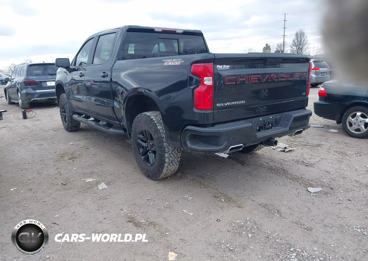 2020 Chevrolet Silverado 1500 4Wd Short Bed Lt Trail Boss VIN:1GCPYFED0LZ359984 - 3