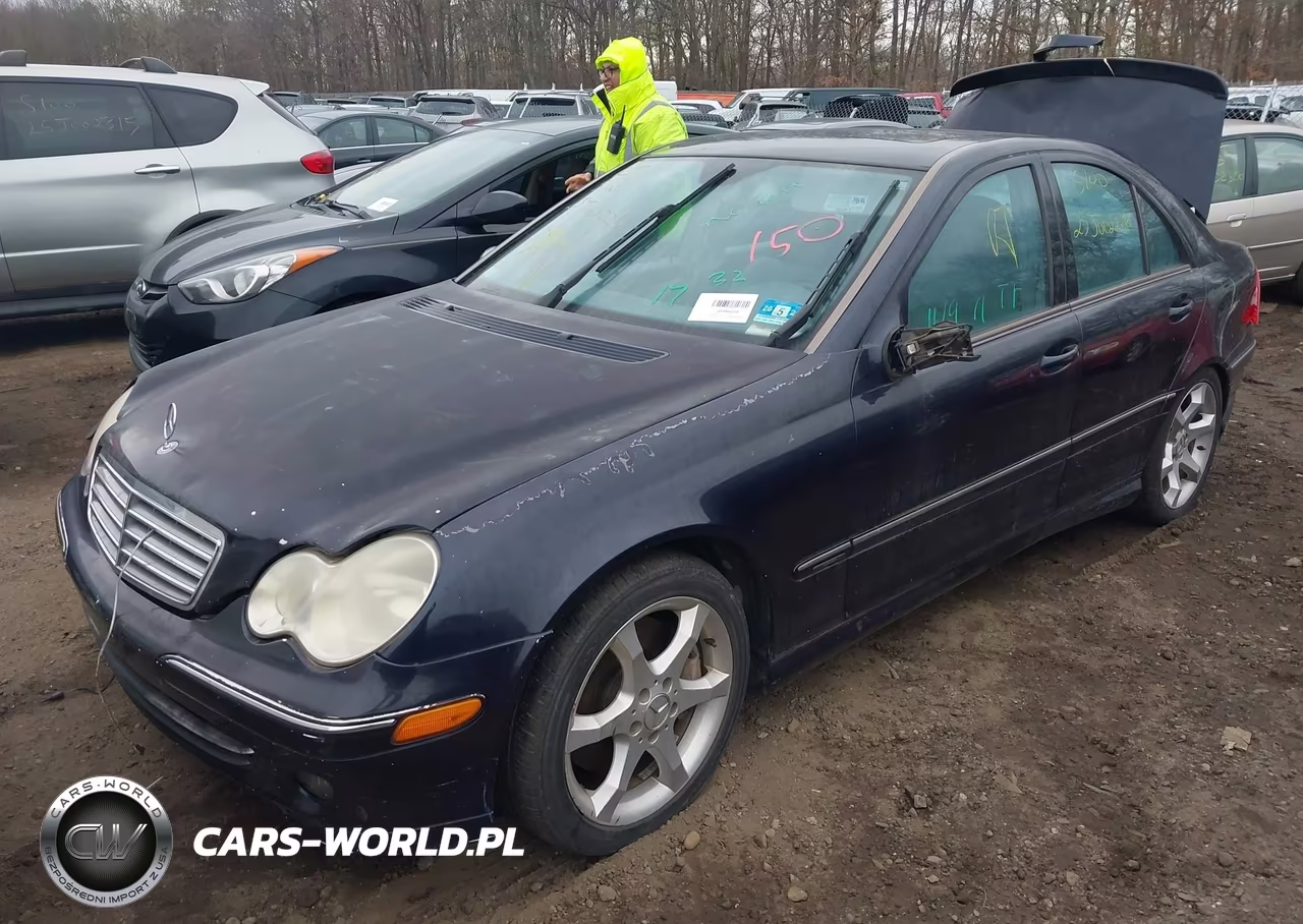 2007 Mercedes-Benz C 230 Sport VIN:WDBRF52H27F911720 - 2