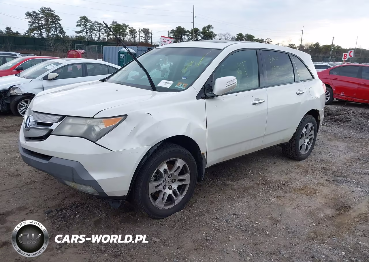 2008 Acura Mdx Technology Package VIN:2HNYD28388H530512 - 2