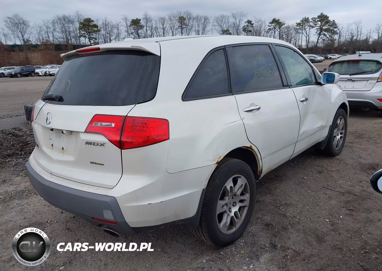2008 Acura Mdx Technology Package VIN:2HNYD28388H530512 - 4