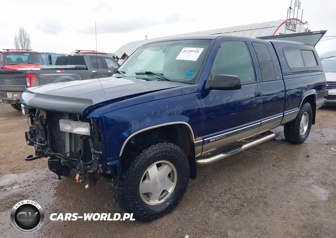 1998 GMC Sierra 1500 Sl Wideside VIN:1GTEK19R2WR512452 - 2