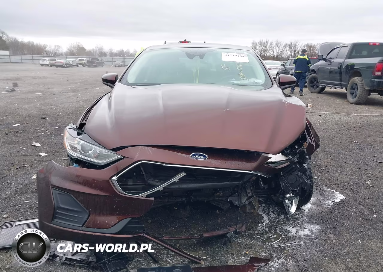 2019 Ford Fusion Se VIN:3FA6P0HD7KR133361 - 12