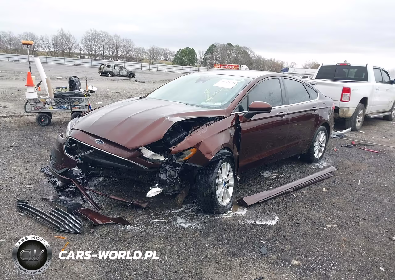 2019 Ford Fusion Se VIN:3FA6P0HD7KR133361 - 2