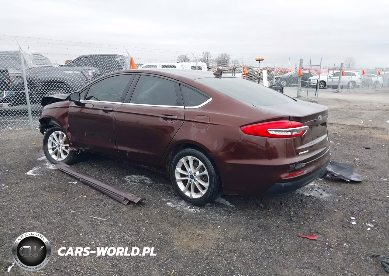 2019 Ford Fusion Se VIN:3FA6P0HD7KR133361 - 3